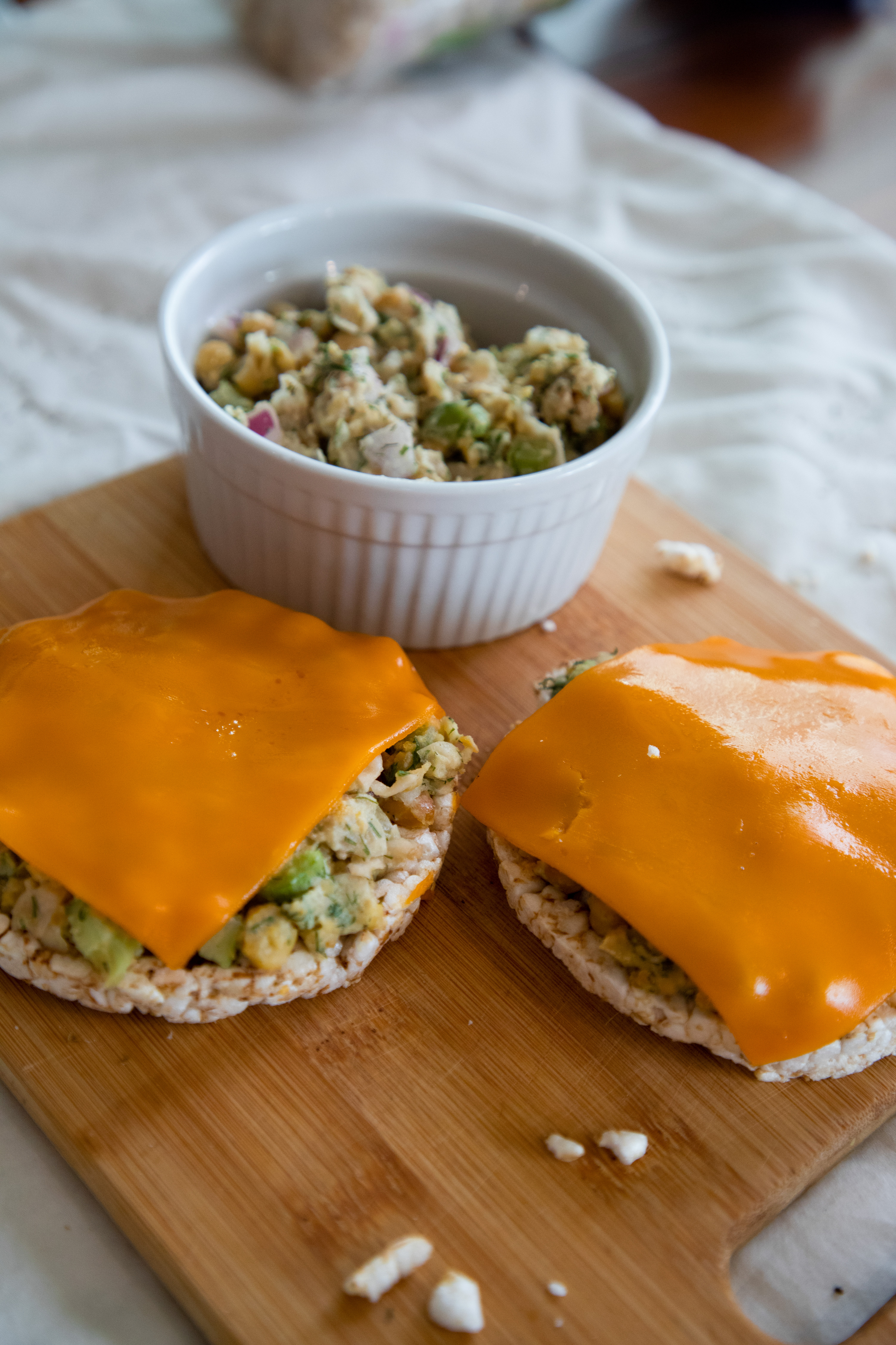 Crunchy Chickpea “Tuna” Melt