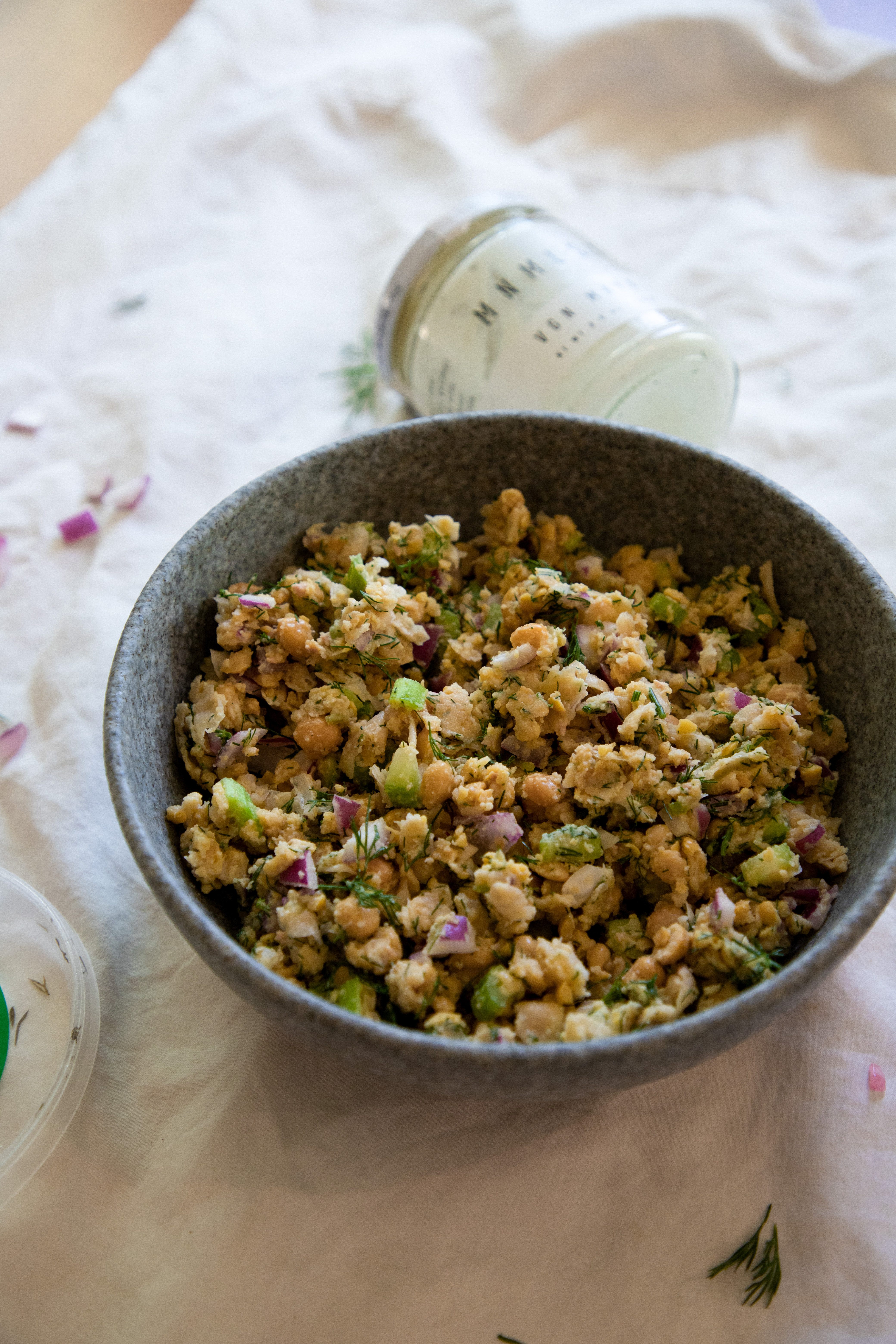Plant Based Chickpea “Tuna” Salad